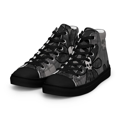 High Top Sneaker - Skull XIV