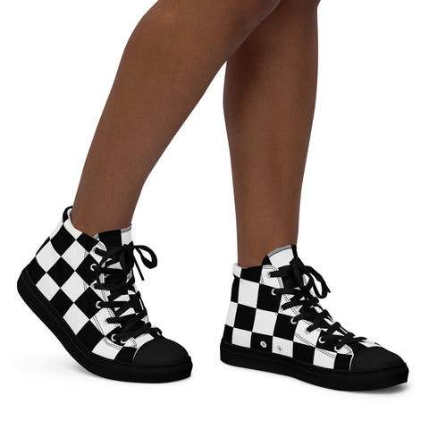 High Top Sneaker - Checkered I