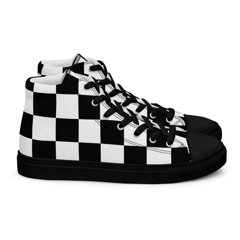 High Top Sneaker - Checkered I