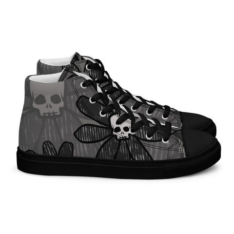 High Top Sneaker - Skull XIV