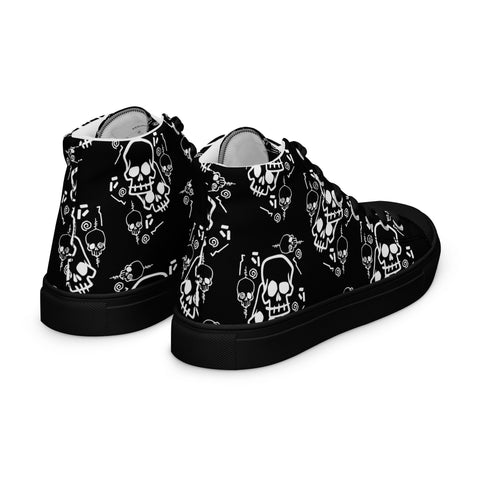 High Top Sneaker - Skull X