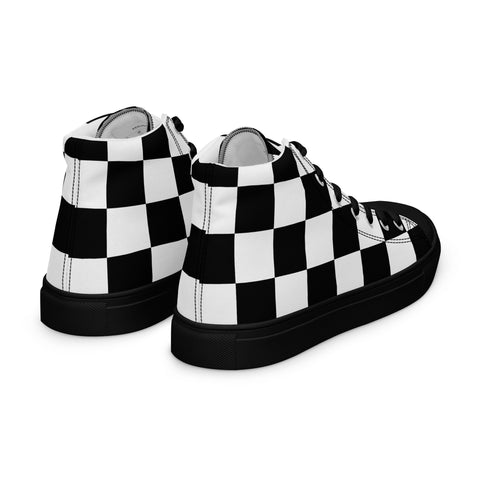 High Top Sneaker - Checkered I