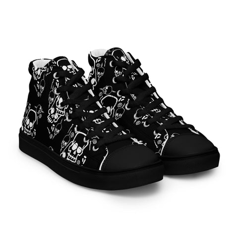 High Top Sneaker - Skull X