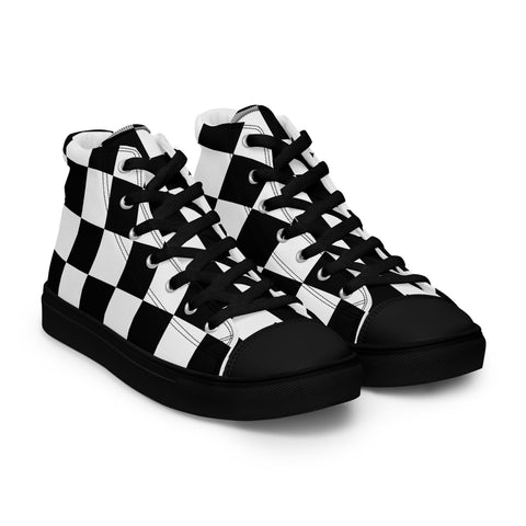 High Top Sneaker - Checkered I