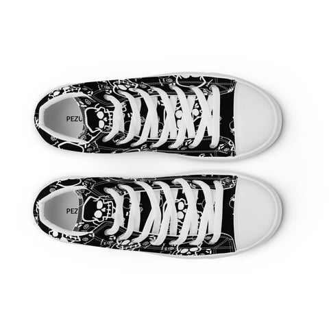 High Top Sneaker - Skull X