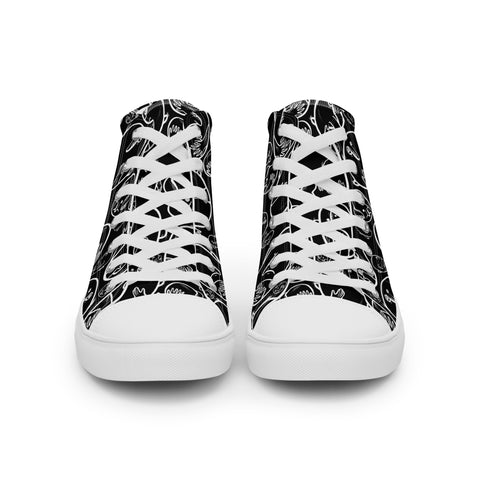 High Top Sneaker - Faces VIII