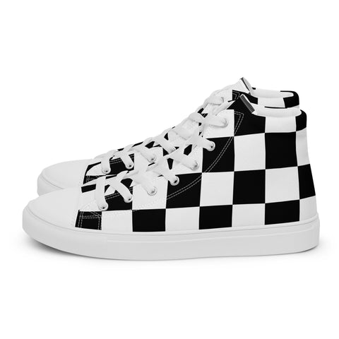 High Top Sneaker - Checkered I