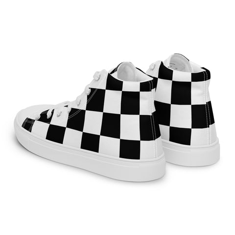 High Top Sneaker - Checkered I