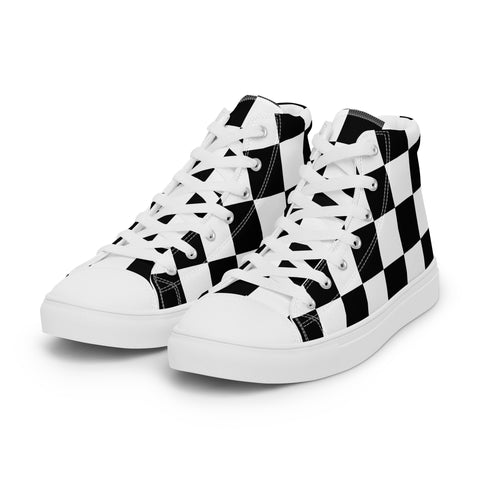 High Top Sneaker - Checkered I