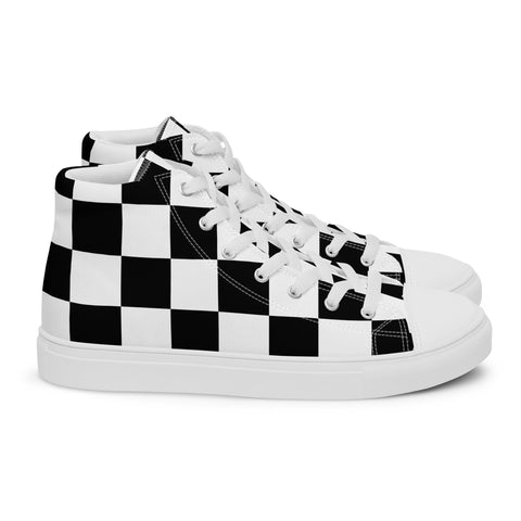 High Top Sneaker - Checkered I