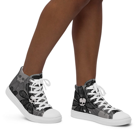 High Top Sneaker - Skull XIV