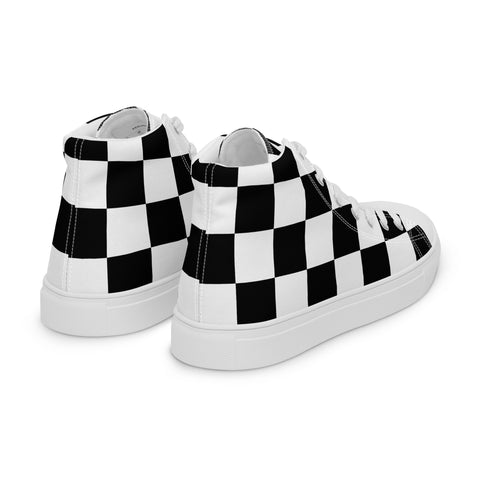 High Top Sneaker - Checkered I