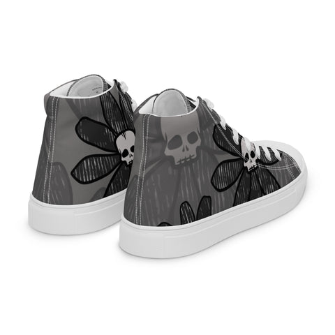 High Top Sneaker - Skull XIV