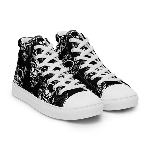 High Top Sneaker - Skull X