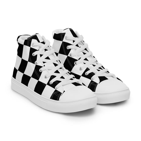 High Top Sneaker - Checkered I