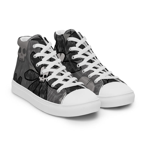 High Top Sneaker - Skull XIV